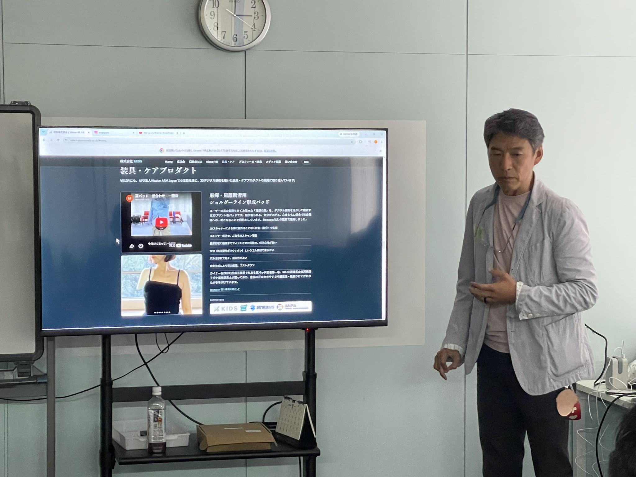 Mカフェの様子