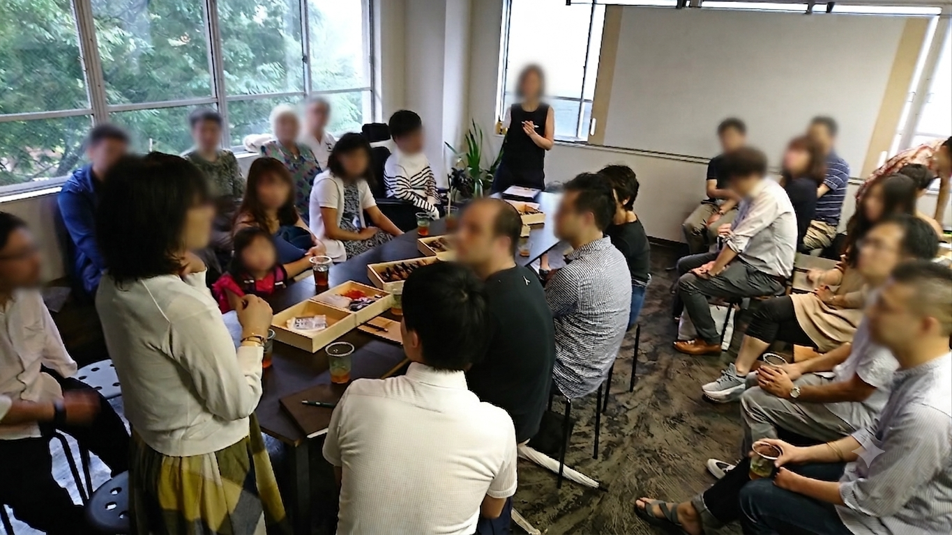 Mカフェの様子