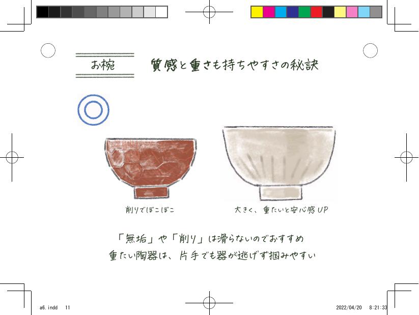 お作法ブック 11ページ