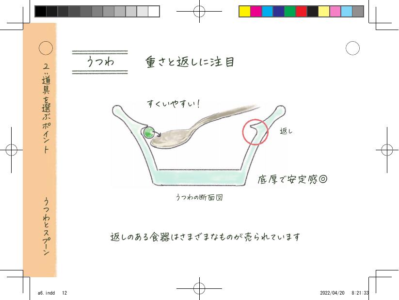 お作法ブック 12ページ