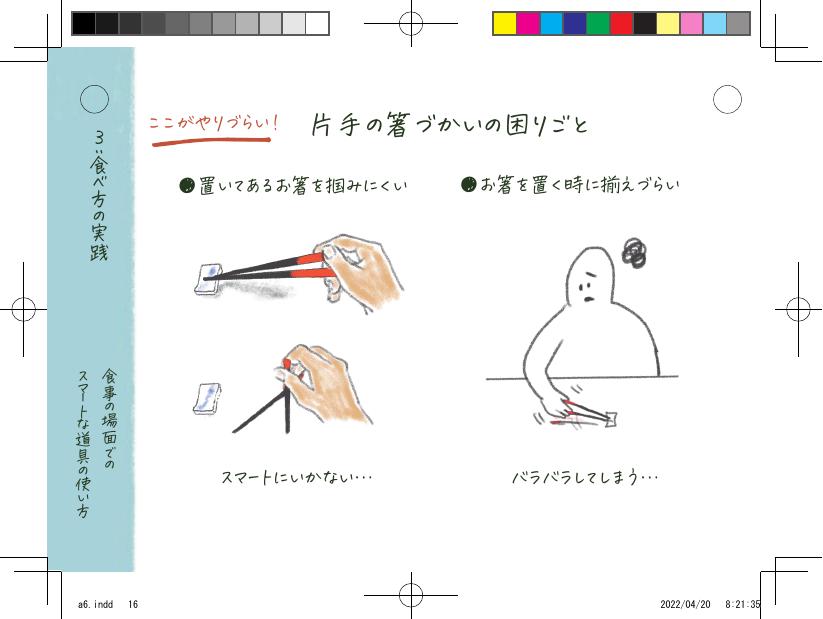 お作法ブック 16ページ