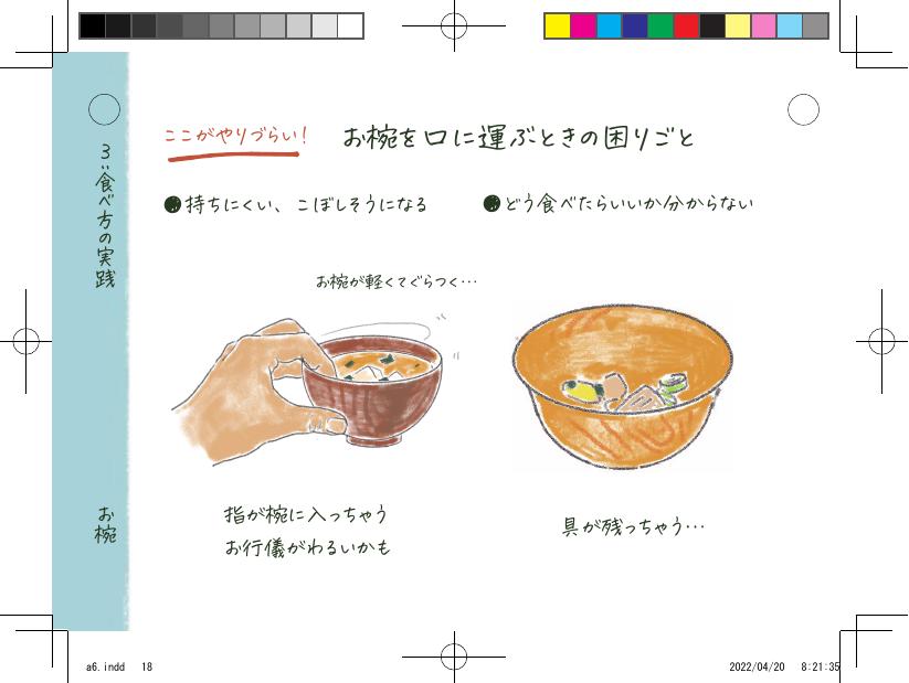 お作法ブック 18ページ